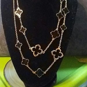 Kaye Spade Clover Leaf  Necklace